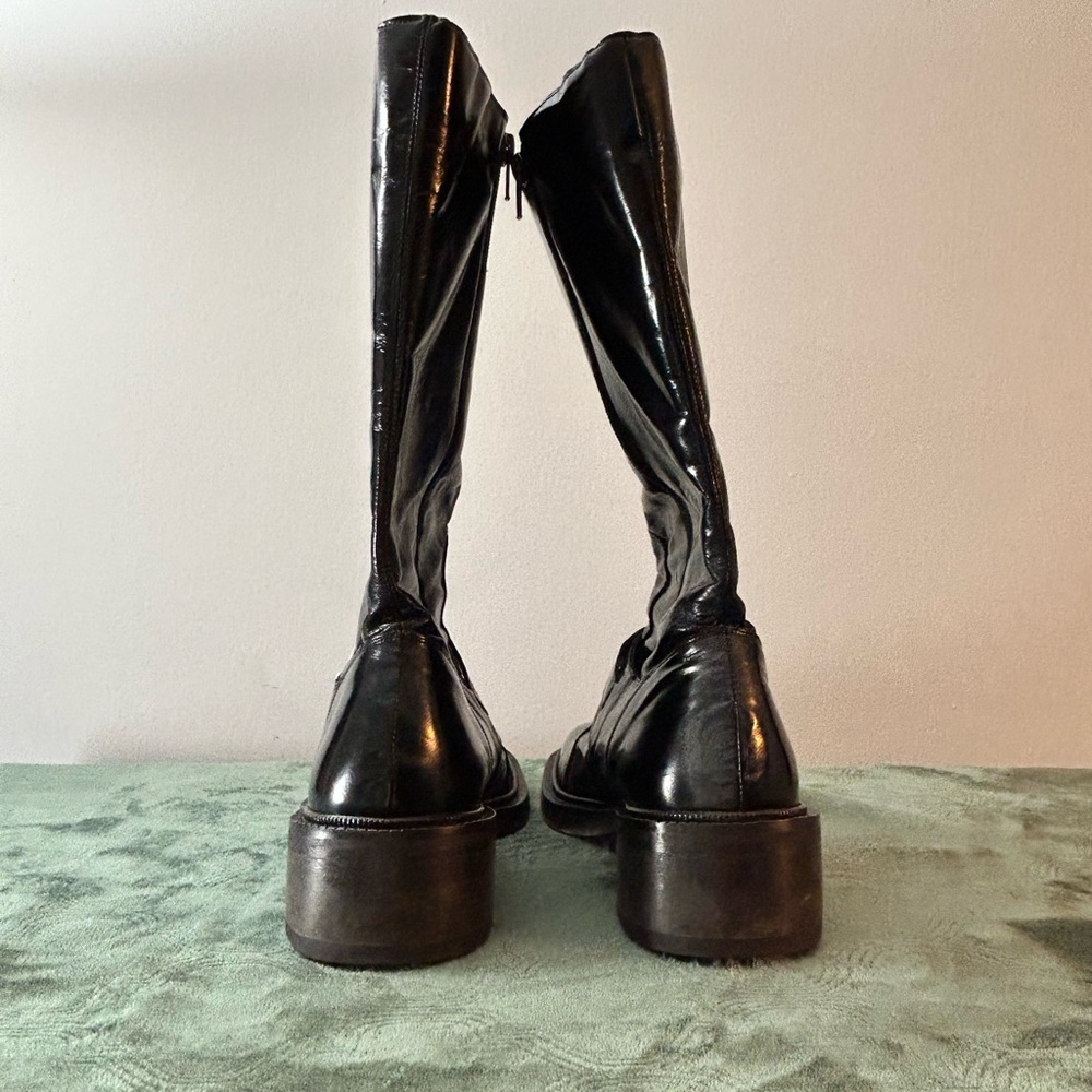 CESARE PACIOTTI HEROES' RARE BOOTS LEATHER MADE IN ITALY, US 9, UK 8 - Picture 7 of 16